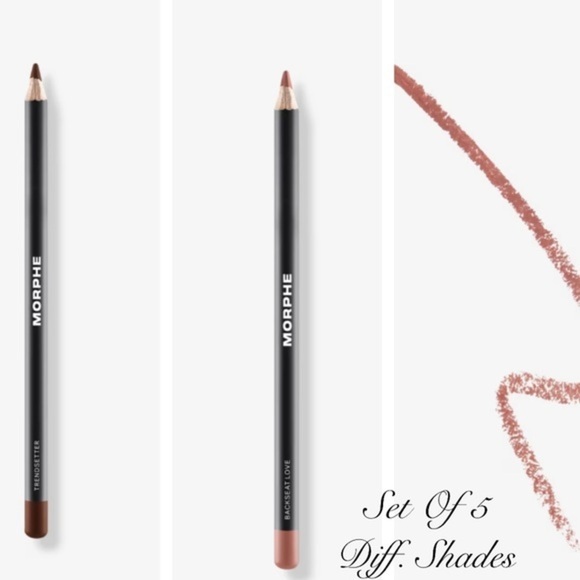Morphe Other - MORPHE Lip Liner Pencil Set Of 5